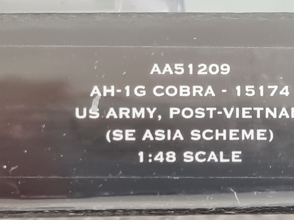 Corgi,Helicopter Legends,US Army AH-1G Cobra,1:48 Scale